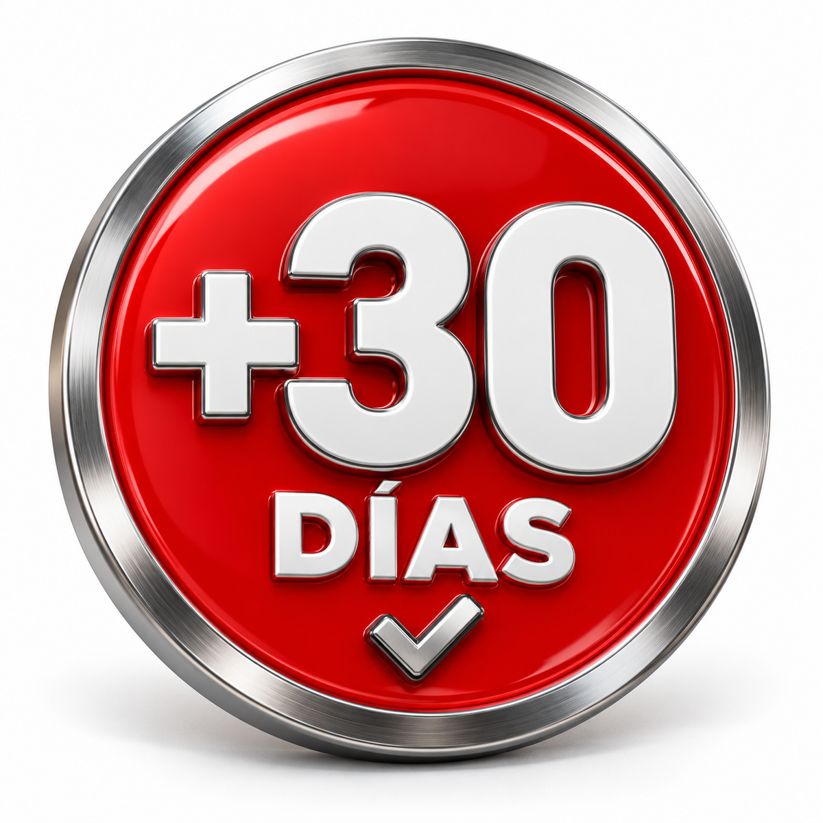 +30 días de garantía